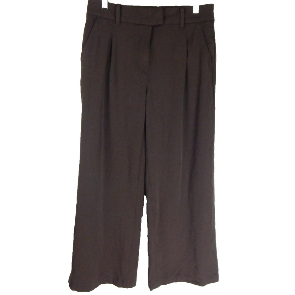 American Eagle Poppy Stretch Wide Leg Trouser